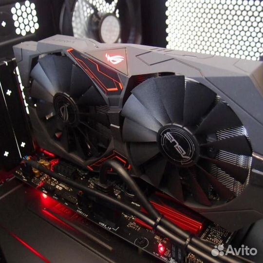 Игровая видеокарта gtx 1050 2gb asus strix gaming