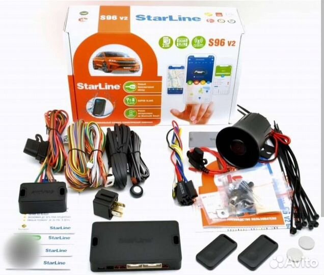 Сигнализация starline s96 v2 Управление с телефона