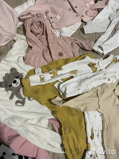 Детские вещи пакетом для девочки 56 62