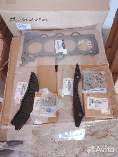 Hyundai solaris 1 2 цепь грм комплект