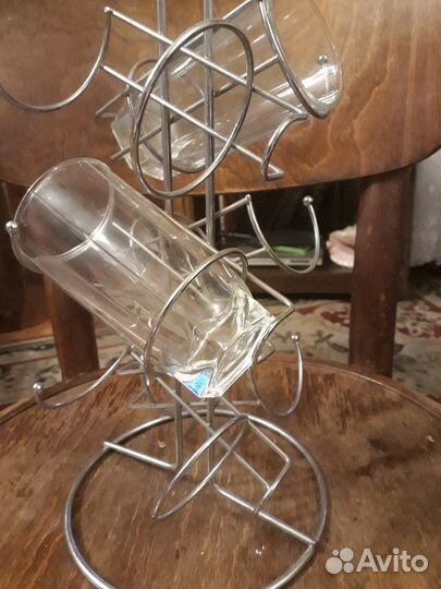 Подставка для стаканов новая