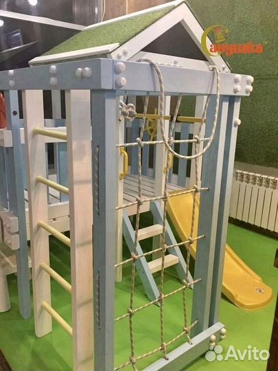 Игровой комплекс Савушка Baby 1 голубой