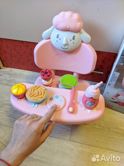 Стульчик для кормления Zapf Baby Anabelle Born