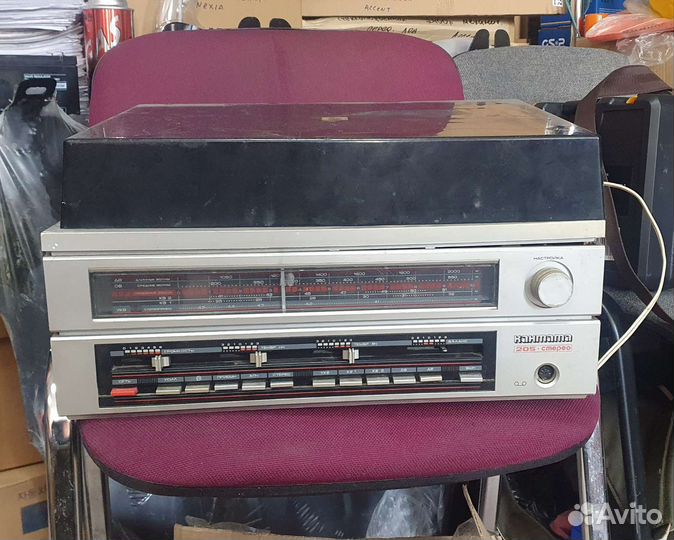 Проигрыватель пластинок кантата 205