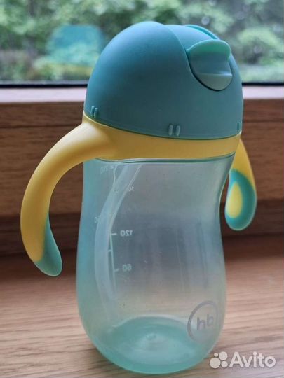 Поильники с трубочками Happy Baby