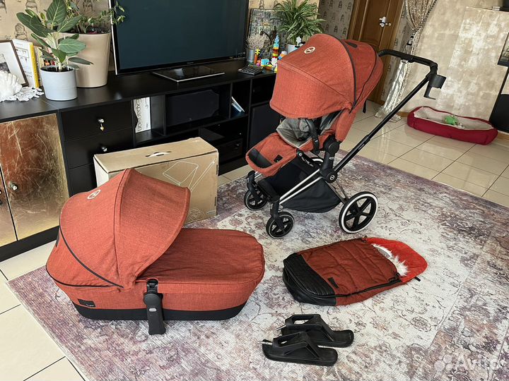 Коляска cybex priam 2 в 1