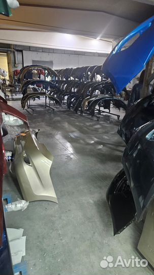 Бампер Передний logan 2010-2014 Белый 369