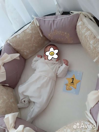 Кровать 7 в1 + комплект в кроватку + матрасы