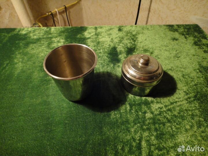 Советский Набор для бритья Стакан для пены Латунь