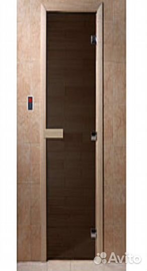 Стеклянные двери для сауны, бани