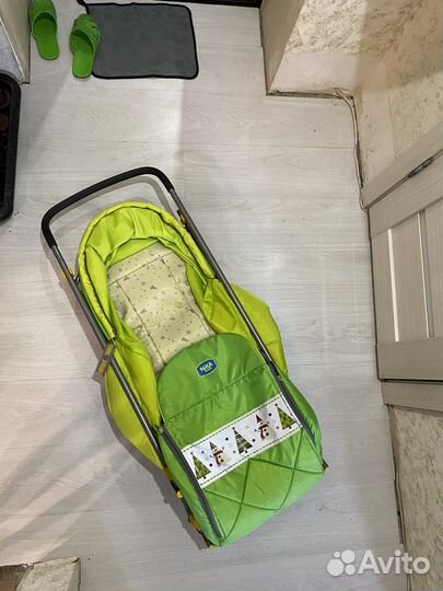 Детские санки с колесами