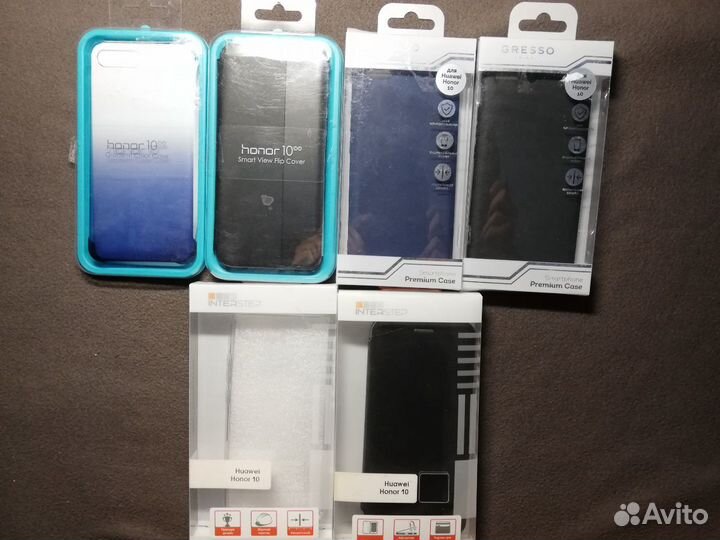 Защитные стекла и чехлы на Huawei / Honor