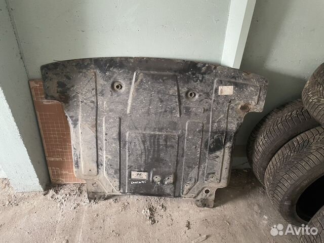 Защита двигателя hyundai santa fe 3 пок