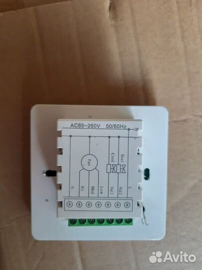 Универсальный проводн пульт ESC AC85 для фанкойлов