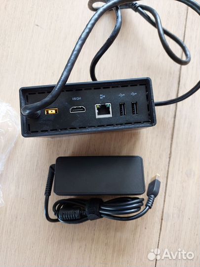 Док станция lenovo thinkpad onelink DU9026S1