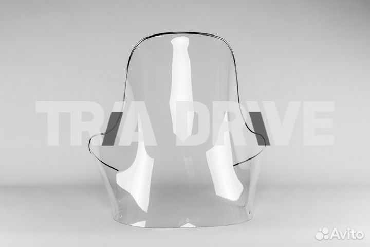 Стекло для снегохода Polaris Widetrak LX 63см,3мм