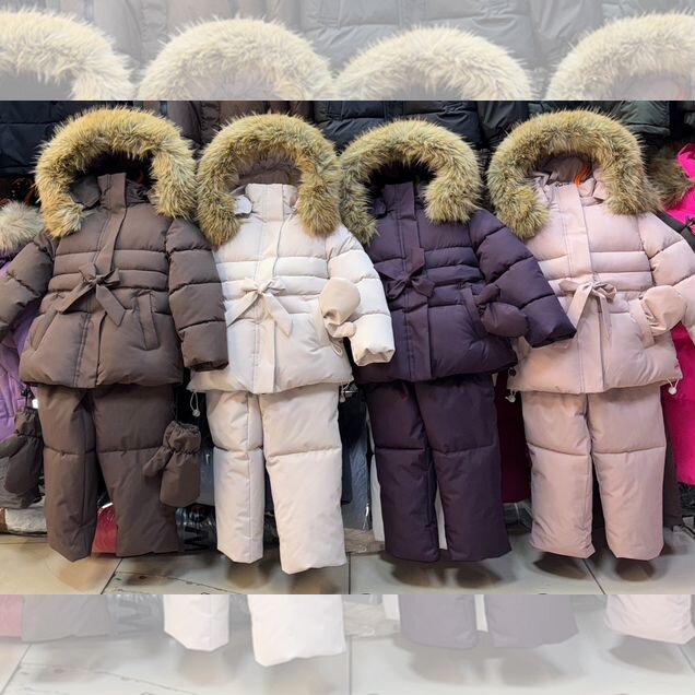 Зимний костюм для девочки