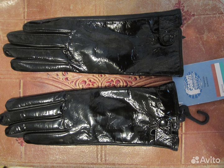 Gantt женские кожаные перчатки.венгрия