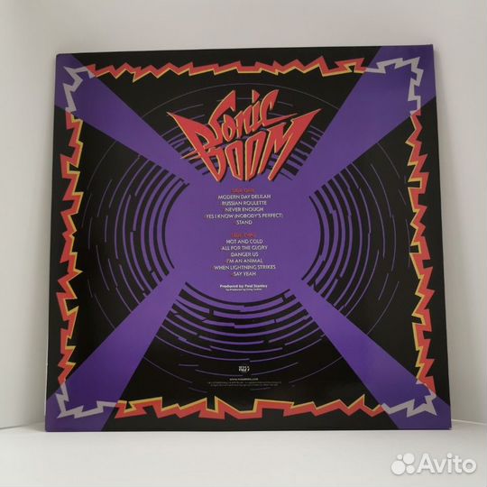Kiss - Sonic Boom (LP) red vinyl