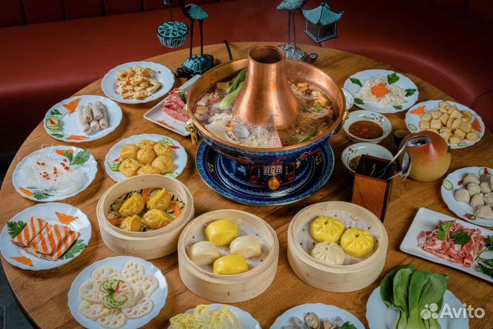 Китайский самовар Хого Hot pot