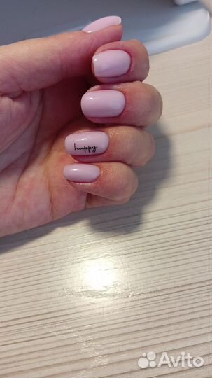 Наращивание ногтей на дому