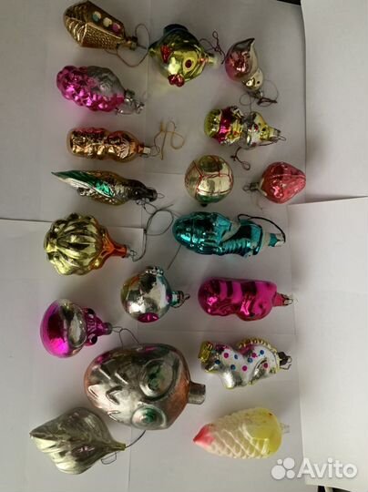 Елочные игрушки СССР крокодил гена