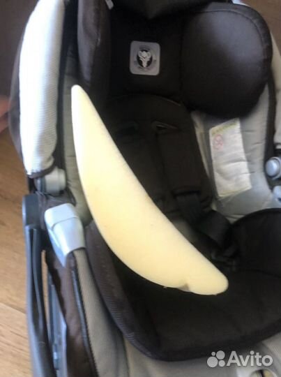 Автолюлька peg perego 0+ с подушкой для новорожден