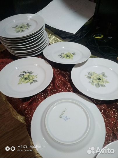 Тарелки дулево 1971год СССР