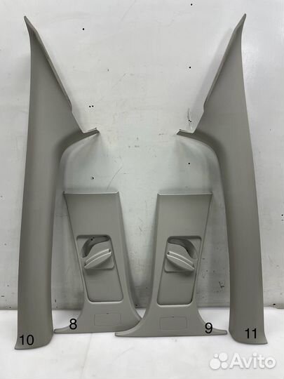 Пластик салона Ford Focus 2 хэтчбек (дорест.)