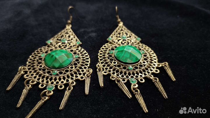Серьги индия
