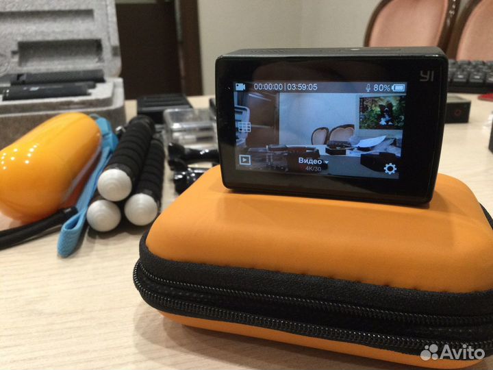 Камера Xiaomi Yi 4k plus и Feiyu Tech G6