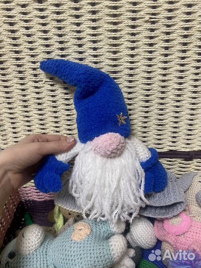 Вязаные игрушки ручной работы