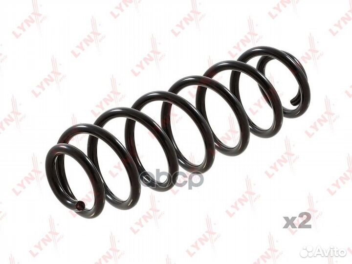 Пружина подвески задняя зад прав/лев 1,713