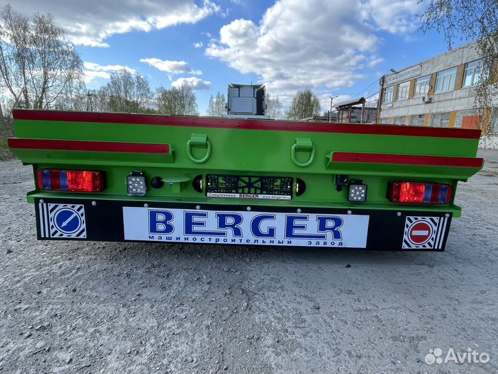 Полуприцеп трал (тяжеловоз) Berger 9854, 2023
