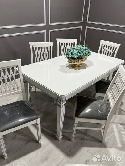 Кухонный стол стулья /Обеденная группа стол стулья