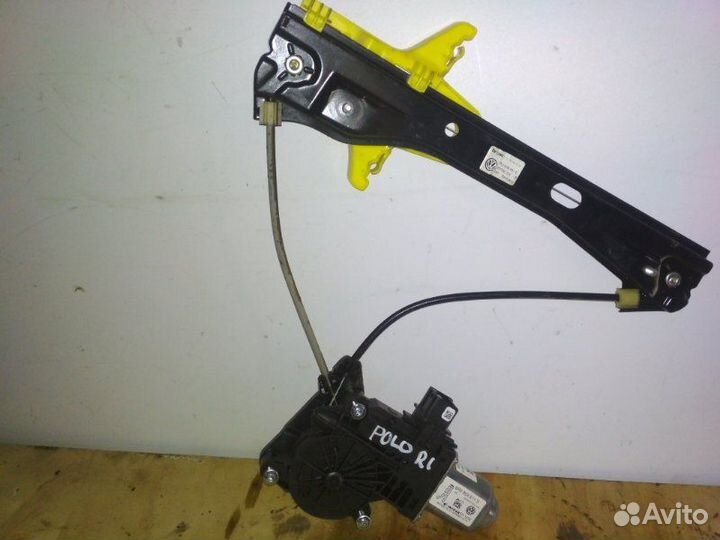 Стеклоподъемник двери задний левый Volkswagen Polo