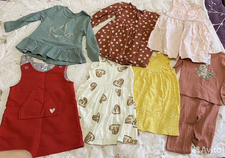 Одежда для девочки пакетом 92-98
