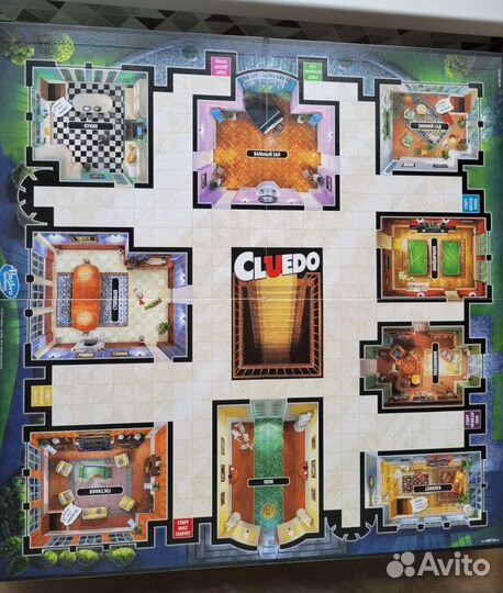 Настольная игра Cluedo Hasbro оригинал