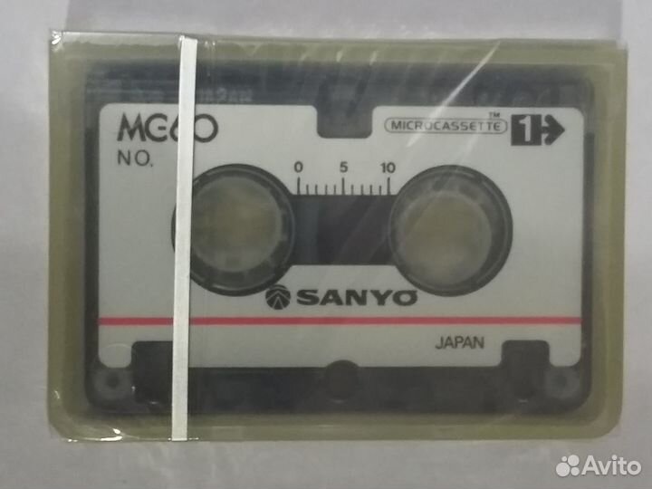 Аудиокассета (микрокассета) Sanyo MC-60