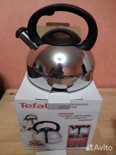 Чайник для плиты Tefal C7922024 новый 3 литра