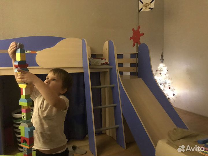 Детская кровать чердак