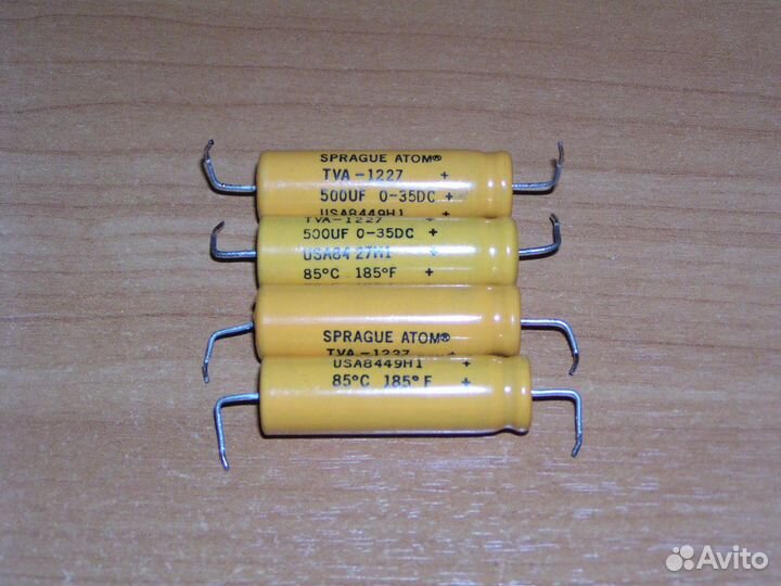 Конденсаторы и другое для качественного аудио