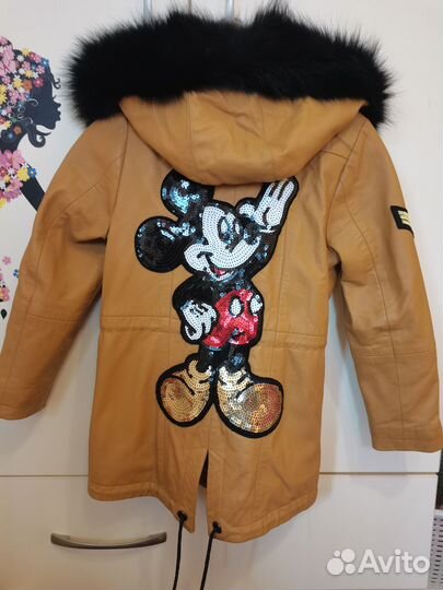 Куртка парка для девочки