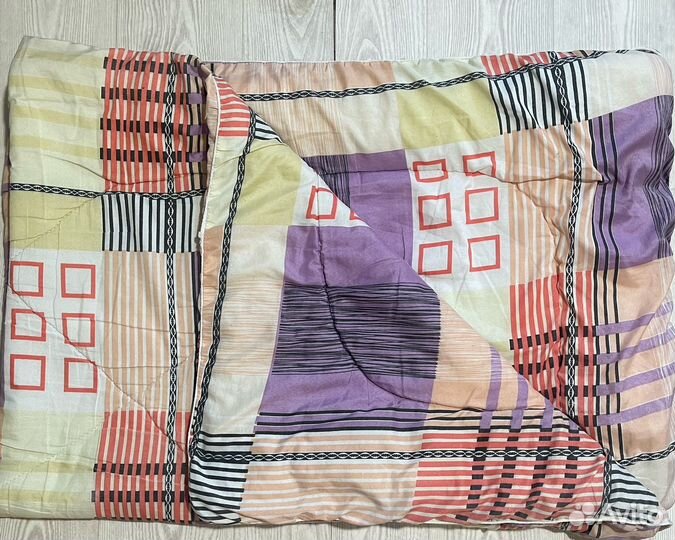 Одеяло теплое зимнее 1,5 спальное бу