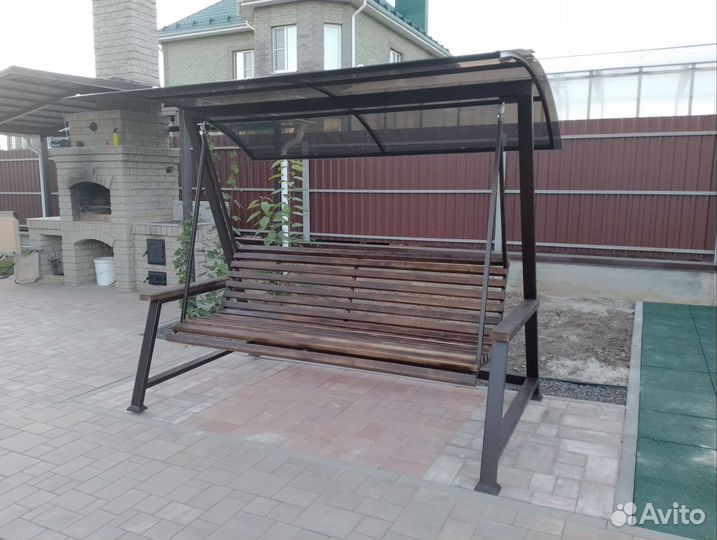 Садовые качели новые