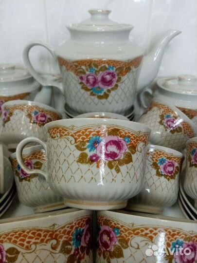 СССР Сервиз чайный на 12 персон