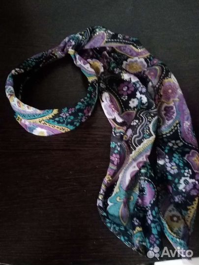 Ободок для волос шифоновый