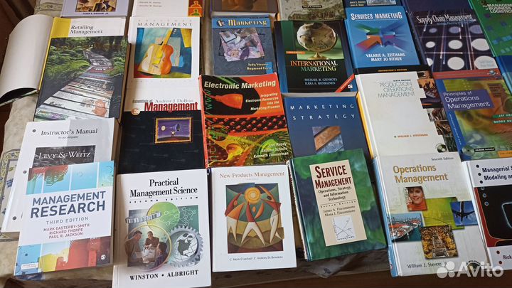 Учебники по управлению, эконом, IT, туризм на англ