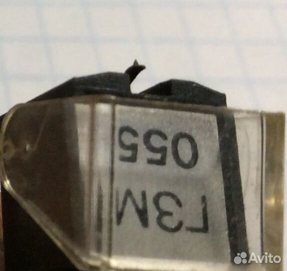 Головка звукоснимателя с иглой Гзм 055 рабочая