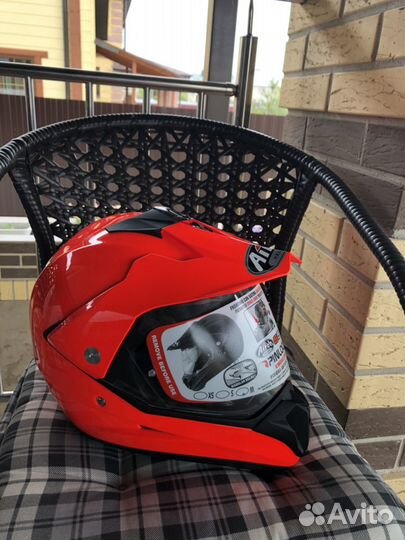 Продам мото-шлем Airoh s5 line orange gloss